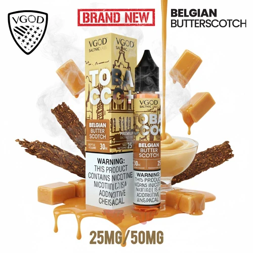 VGOD SaltNic - Belgian Butterscotch Tobacco (30ML)